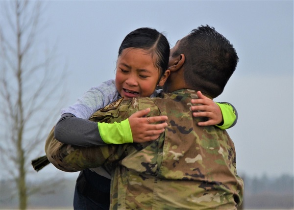 Airman Surprises Daughter