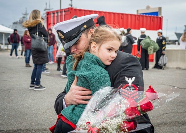 USS Washington Comes Home