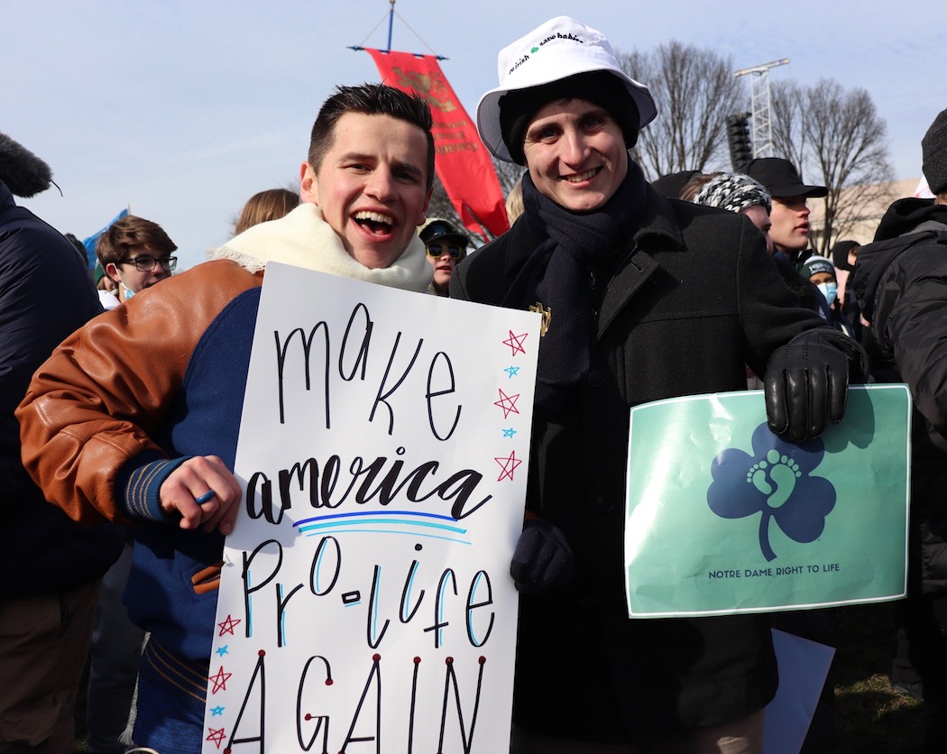 march pro-life signs