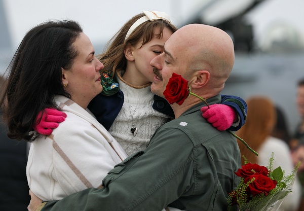 Military Homecoming USS Ford