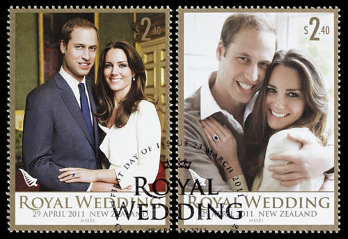 Prince William & Kate Middleton wedding stamps_compressed