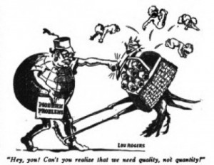 Margaret Sanger Quality Cartoon