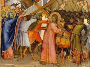 Andrea di Bartolo, Way to Calvary, c. 1400.